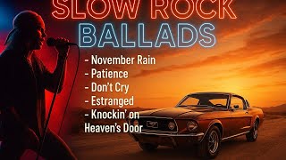 Greatest Slow Rock Ballads Nonstop Hits | Inspired by Aerosmith \u0026 Bryan Adams | Relaxing Playlist