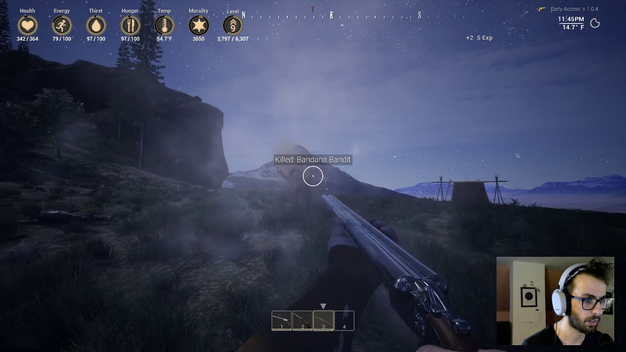 Outlaws of the Old West : Double barrel shotgun vs bandits! - YouTube