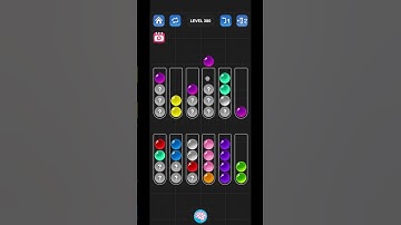 Another Lv 380 Ball Sort Puzzle - Color Game / 顏色分類遊戲 / ボールソーティングパズル (Guru Game)  #ballsortpuzzle
