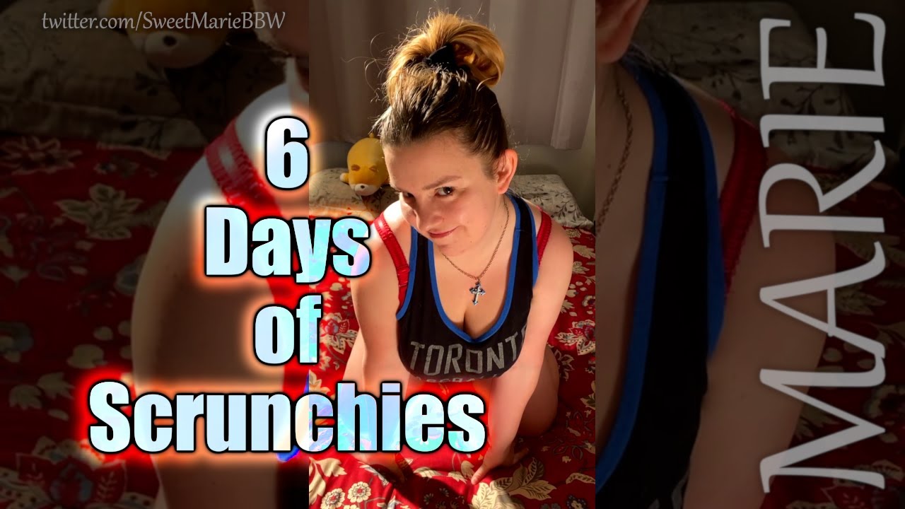 6 Days of Scrunchies 🥳