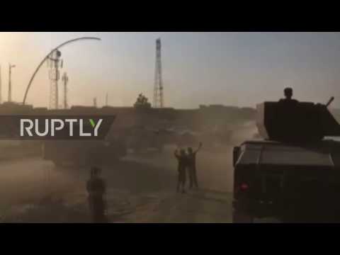 Iraq: PM Al-Abadi's convoy rides through Mosul as army claim victory against IS