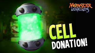 Cell Donation - Monster Legends