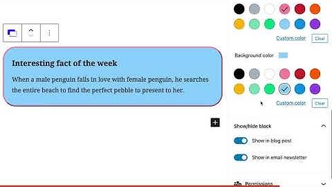 Add a callout card to your blog post and newsletters in Gutenberg