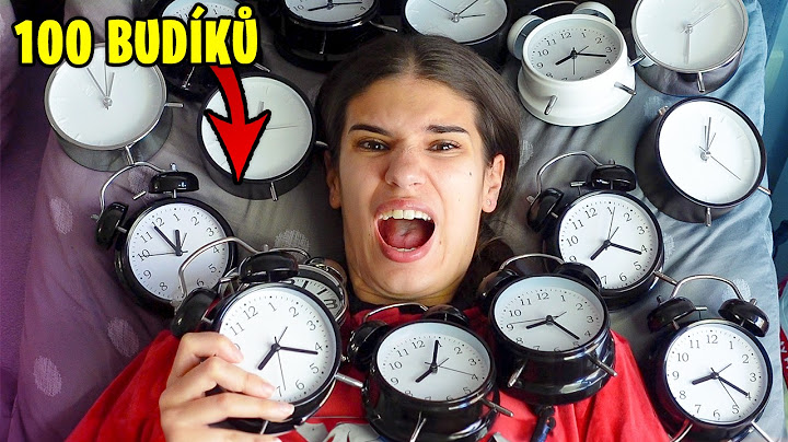 Schoval jsem 100 Budíků do Ložnice!