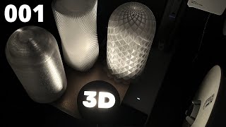 LED Lamp 3D Printing Kit - 001 - Bambu Labs | Assembly Video + 2 Bonus Designs