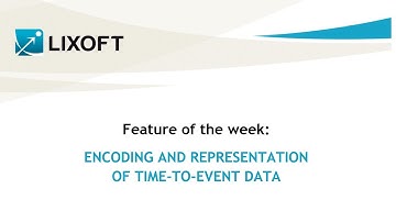 Feature of the week #13: Encoding and representation of TTE data