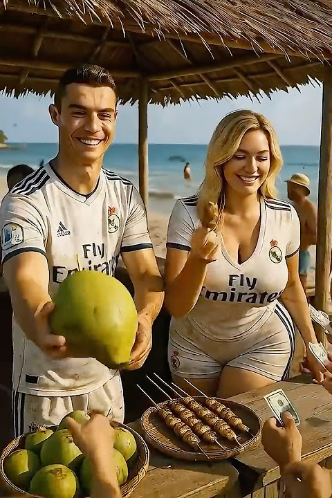RONALDO AND HIS GIRLFRIEND GET BULLIED FOR BEING POOR #funny #memes #football