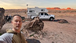 Klondike Bluff   Free Dispersed Camping/Boondocking  Near Corona Arch, Arches NP  Moab Utah