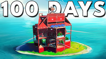 I Survived 100 Days Solo on an Island
