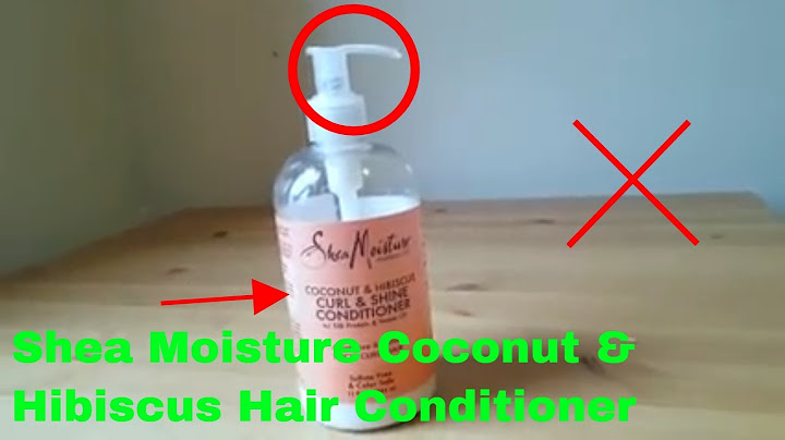 Shea moisture coconut and hibiscus conditioner reviews