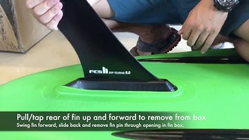 FCS Connect Fins for inflatable SUP boards