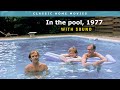 1977 home movie with sound family in swimming pool