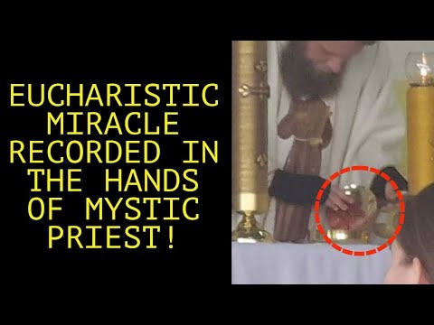 Amazing Eucharistic Miracle Occurs In The Hands of a Mystic Priest! Hundreds Witness In Poland!