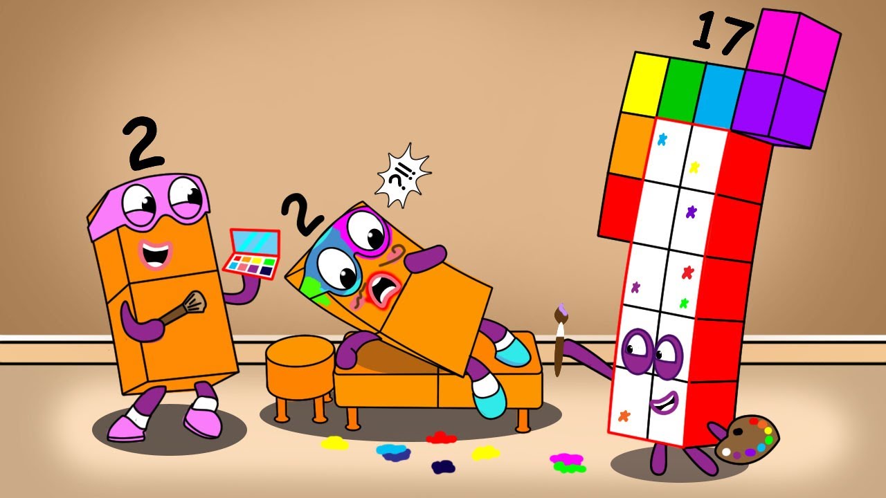 Dont Sleep In Class Terrible 2 Numberblocks Fanmade Coloring Story ...