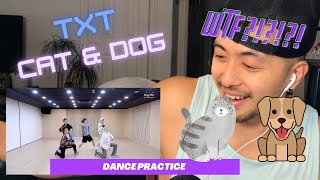 TXT (투모로우바이투게더) ‘Cat \u0026 Dog’ Dance Practice - PROFESSIONAL DANCER REACTS