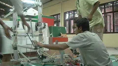 Automatic robot testing for ABU Robocon 2010