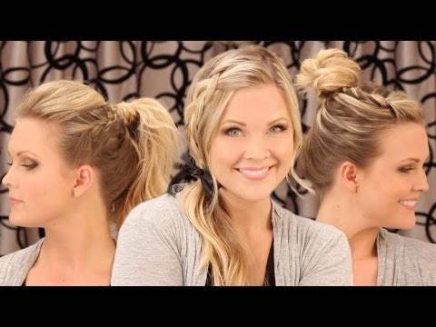 3 Quick Everyday Hairstyles!!