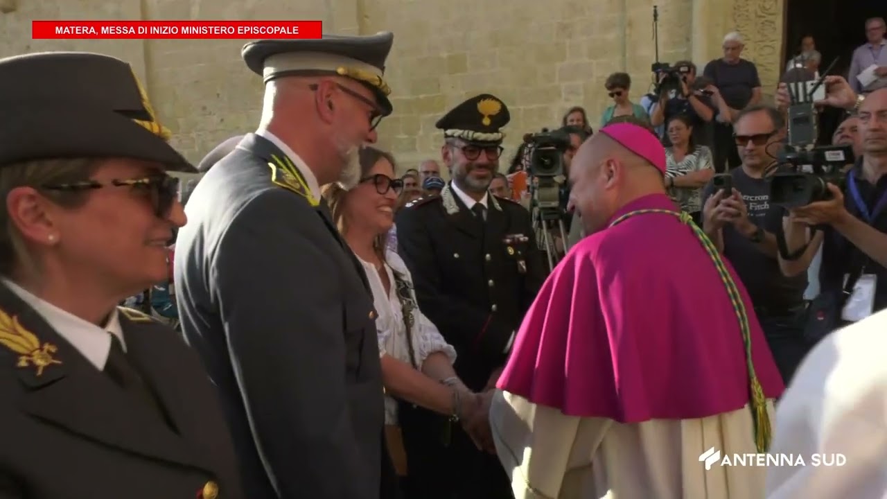 19 LUGLIO 2025 - CATTEDRALE DI MATERA: CELEBRAZIONE EUCARISTICA DI INIZIO MINISTERO EPISCOPALE