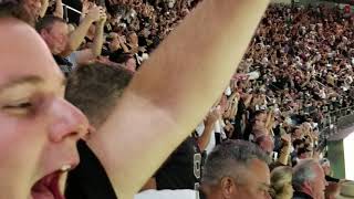 Fans Celebrate as Drew Brees Breaks All Time Passing Yard Record LIve in the SuperDome