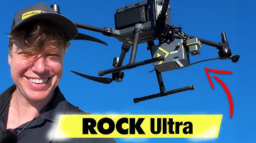 ROCK Ultra LiDAR – The Easy Button for Drone Surveying: 150m Altitude & Deep Vegetation Penetration