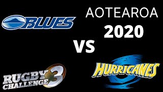 Aotearoa Super Rugby 2020-Blues vs Hurricanes on Rugby Challenge 3