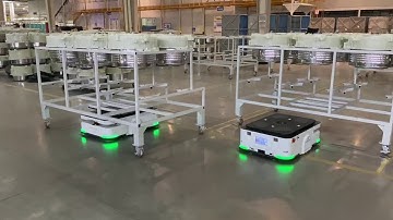 5 Oasis Mobile Robots Accelerate Intralogistics Flows Between Lines