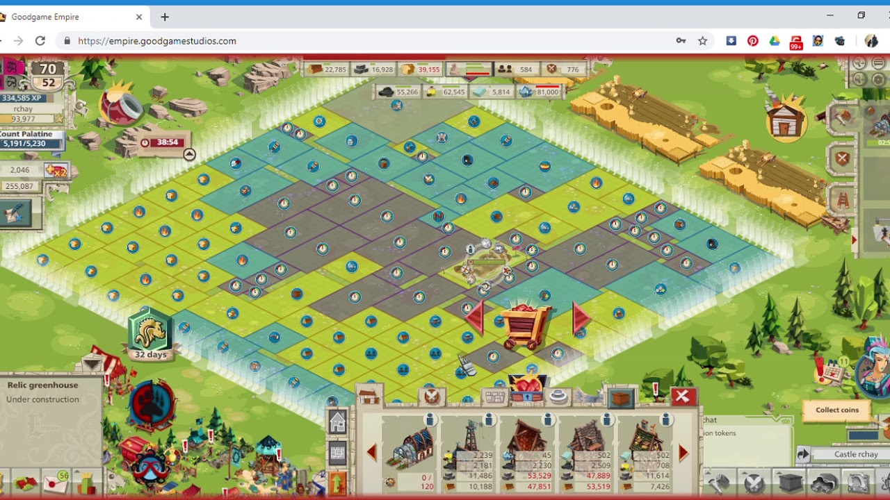 Goodgame Empire The new relic Greenhouse YouTube