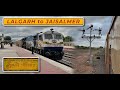 Lalgarh bikaner to jaisalmer  train journey through a green desert  july 2022