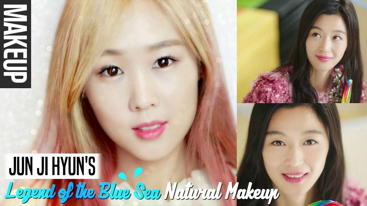 Natural Korean Actress Makeup Tutorial Jun Ji Hyun