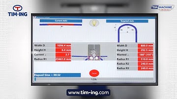 Bending machine with 3D cameras - CNC 3D 3 in 1