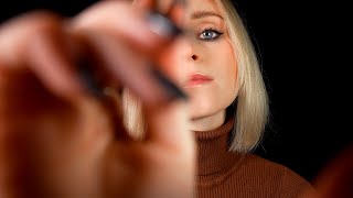 ASMR | Shaping and plucking your EYEBROWS - gentle and tingly roleplay