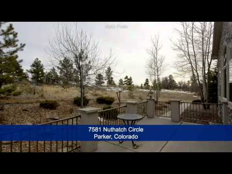 7581 Nuthatch Circle, Parker, CO home video tour