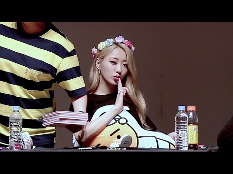 160812 동자아트홀 팬싸인회 나인뮤지스 경리 직캠