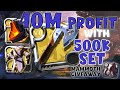 This 500k set paid 40m profit  albion online  mammoth giveaway