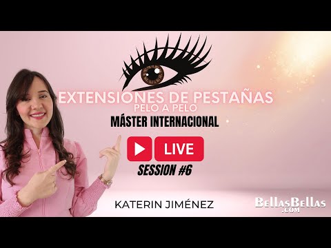 Extensiones de Pestañas pelo a pelo - Máster Internacional