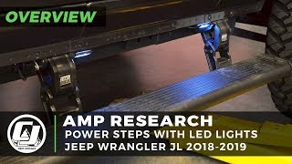 2018-2020 Jeep JL Wrangler: AMP Research Power Step For A 4-Door - YouTube