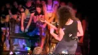Awesome Kirk Hammett Guitar Solo Metallica Live shit binge  purge  Seattle 1989