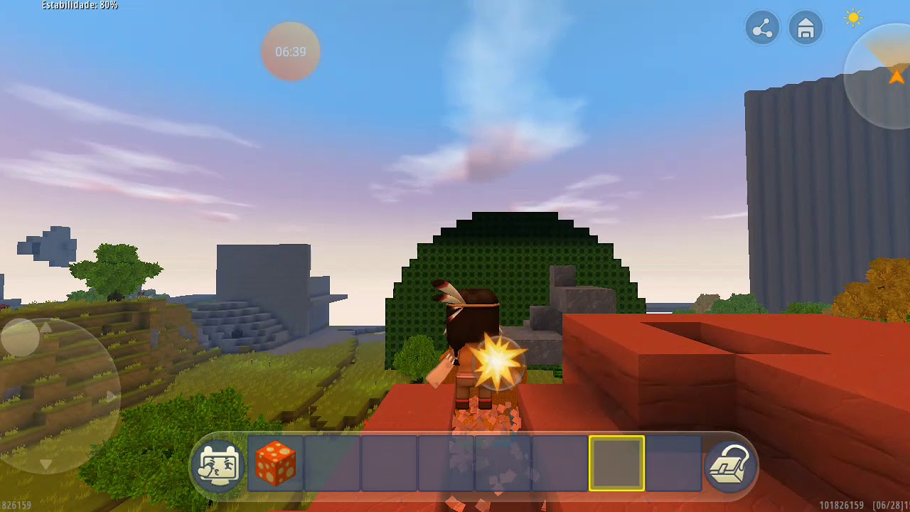 Caiu o monte de Lava no mundo do mini world |nome do jogo-Mini world ...