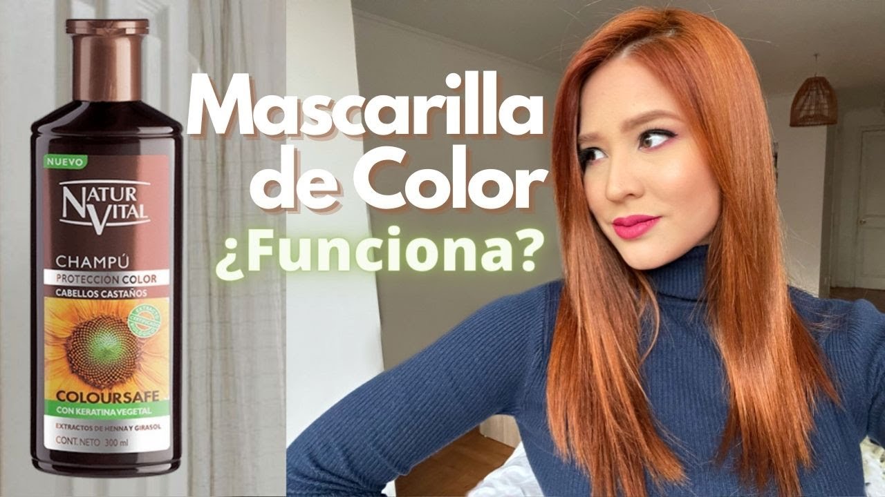 vestido Intacto láser Mascarilla de Color NATURVITAL ¿FUNCIONA? | Pelirrojo Cobrizo. - YouTube