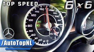 Mercedes G63 AMG 6X6 ACCELERATION & TOP SPEED by AutoTopNL