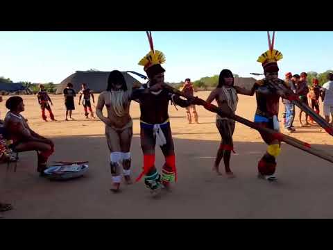 Indigenous Dance By Xingu Kamayura Brasil