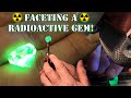 Glowing Gemstones -  Faceting Hyalite Opal