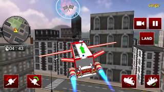 Flying Fire Truck Simulator - City Rescue Games 2020 #1 - Best Android Gameplay screenshot 5