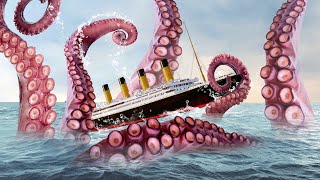 ¿Qué Pasaría Si El Titanic Se Encontrara Con El Kraken Y No Con Un Iceberg? Resimi