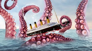 ¿Qué pasaría si el Titanic se encontrara con el kraken y no con un iceberg?