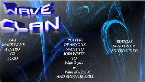 Wave Mw2 PC Clan recruitment video