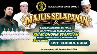 🔴🔵[LIVE] MAJLIS SELAPANAN || MAJLIS DZIKIR MAULID & SHOLAWAT 'ANDE-ANDE LUMUT' || 8 SEPTEMBER 2026