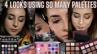 4 LOOKS using SO MANY Indie Palettes | Adept Cosmetics, Viseart, NOMAD, Electrum, & MORE!