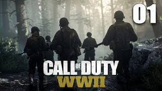 Call of Duty: WWII - Прохождение pt1 - День Д