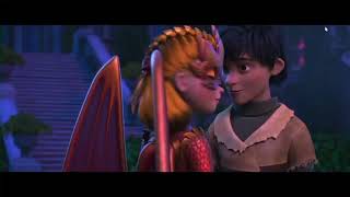 Advertising 2 The Snow Queen Mirrorlands Transformation Into A Red Dragon And Opening Of The Gate